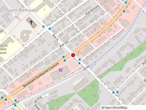 Location of Sushi Taxi at 2091 Bd Guillaume-Couture, Saint-Romuald
