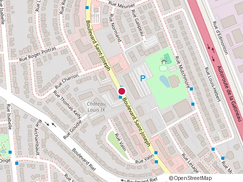 Location of T A P P Realty Inc at 1516-700 boulevard Saint-Joseph, Gatineau