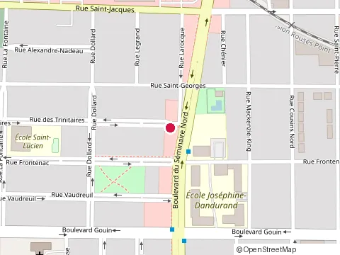 Location of Techno Pieux Haut-Richelieu at 246 Rue Champlain, Saint-Jean-sur-Richelieu