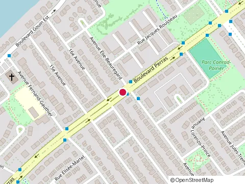 Location of Toiture Bang Bang at 770 boulevard Perras, Montréal