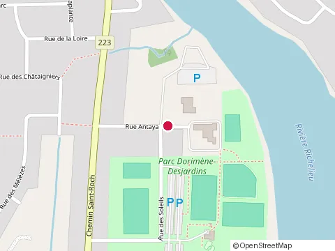 Location of Travaux Publics at 1200 Antaya, Sorel-Tracy