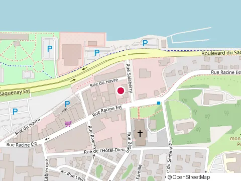 Location of Tremblay Assurance at 412 Bd du Saguenay E #100, Chicoutimi