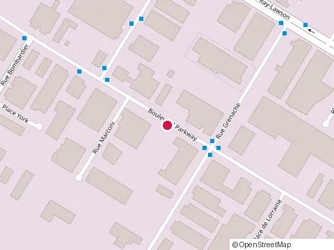 Location of Trj Telecom at 9500 Bd Parkway, Anjou