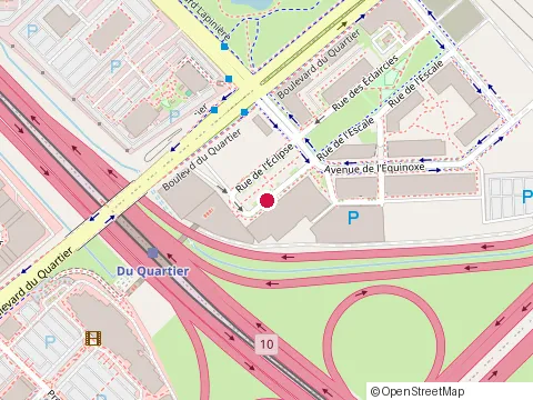 Location of Ubiweb at 2000 rue de l'Éclipse Suite 800, Brossard