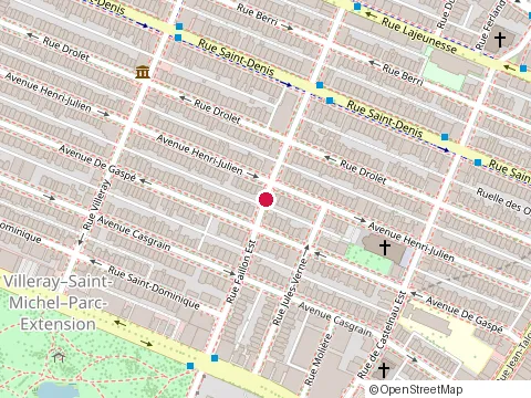 Location of Van Essa Lingerie Ltd at 260 Rue Faillon O, Montréal