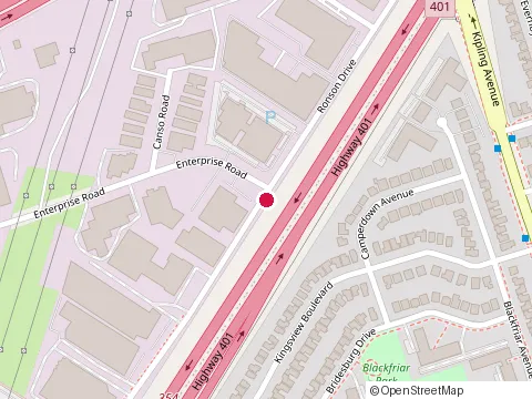 Location of General Auto Parts at 66 Ronson Dr, Etobicoke