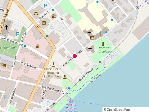 Location of Victoria Park Medispa - Trois-Rivières at 836 Rue des Ursulines, Trois-Rivières