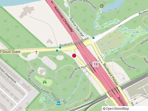 Location of Vitroplus / Ziebart at 2600 boulevard Pitfield, Dorval