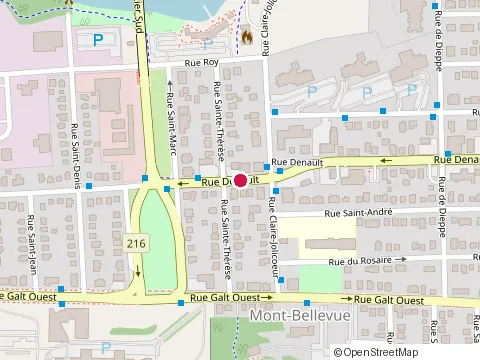 Location of Vitroplus / Ziebart at 1685 Rue Denault, Sherbrooke