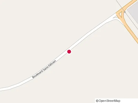 Location of Yuzu Sushi at 1199 Boulevard Saint-Félicien, Saint-Félicien