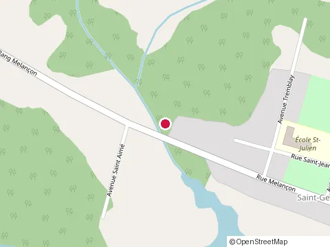 Location of Yuzu Sushi at 495 avenue du Pont S, Alma