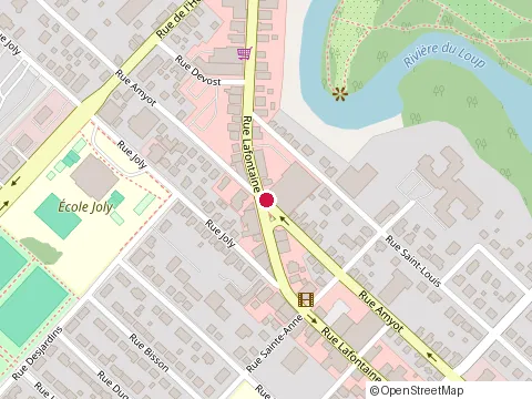 Location of Yuzu Sushi at 344 Rue Lafontaine, Rivière-du-Loup