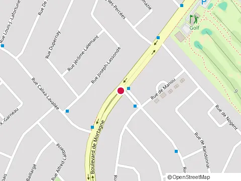 Location of Yuzu Sushi at 110 Blvd de Mortagne, Boucherville