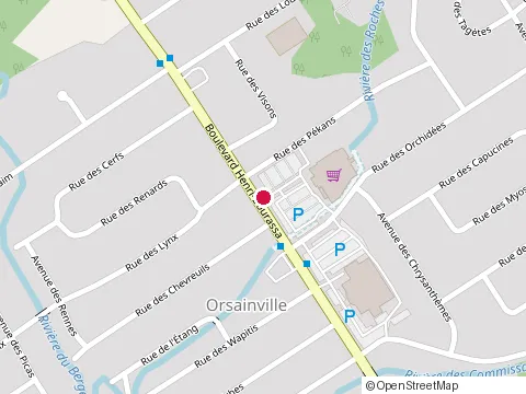 Location of Yuzu Sushi Express at 17010 boulevard Henri-Bourassa, Québec