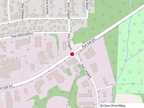 Location of A J R Inc at 1180 Rue Galt E, Sherbrooke