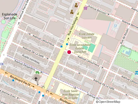 Location of Abby Healthy - Massage Thérapeutique at 2396 Avenue Letourneux, Montréal