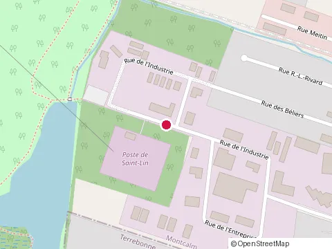 Location of Acier d'Armature 2000 Inc at 207 Rue de l'Industrie, Saint-Lin-Laurentides