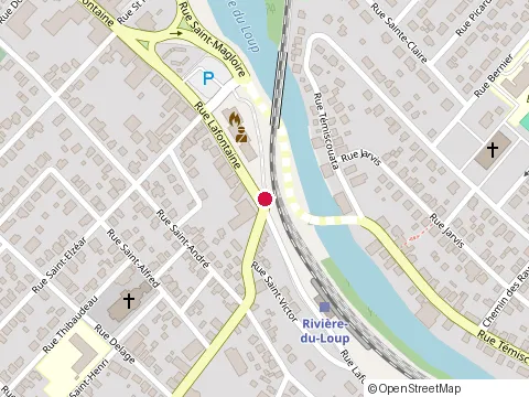 Location of Acupuncture Ann-Sophie Courcy at 590 Rue Lafontaine, Rivière-du-Loup