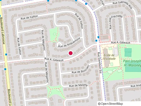 Location of Aldg Aluminium Développement Groupe - Aluminum Deck, Railings, Fencing at 1623 Rue Atmec Unité 4, Gatineau