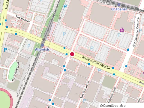 Location of Allô Mon Coco Marché Central at 9197 Boulevard de l'Acadie, Montréal