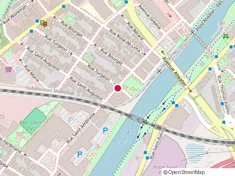Location of Alphaco at 4020 Rue Saint-Ambroise #495, Montréal