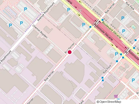 Location of Ambienti Design Inc at 5335 Ferrier St, Montréal