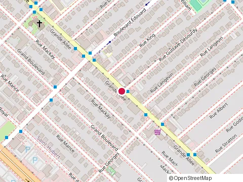 Location of Amelys at Grande Allée St-Hubert 3323, Saint-Hubert