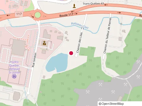 Location of Amir at 441 route 117, Mont-Tremblant