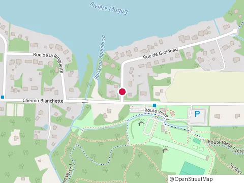 Location of Ancestra at 4264 Rue de Gatineau, Sherbrooke