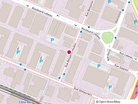 Location of Andalos at 350 Bd Lebeau, Saint-Laurent