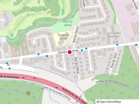 Location of Antidote Arboriculture-Agrile du Frne Gatineau at 264 chemin Freeman, Gatineau