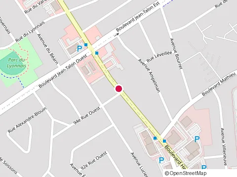 Location of Antirouille Krown Charlesbourg at 9445 boulevard Henri-Bourassa, Québec