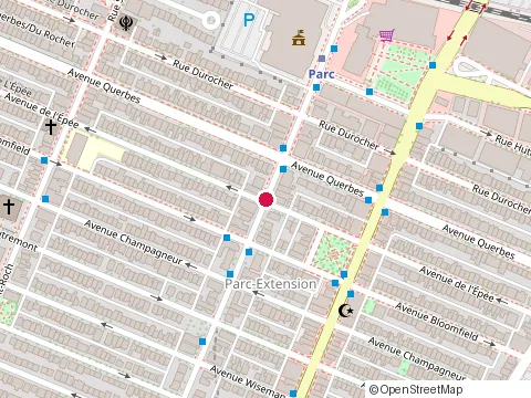Location of Appayon - Cuisine Bangladeshi at 520 avenue Ogilvy, Montréal
