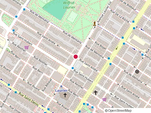 Location of Area 514 Construction et Renovation Inc at 5019 Rue Saint-Andre, Montréal