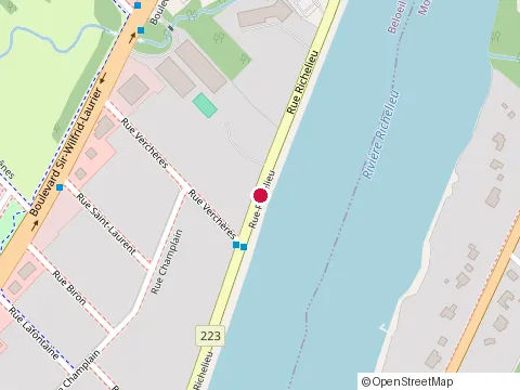 Location of Arrière Scène Compagnie de Théâtre (l') at 600 Rue Richelieu, Beloeil
