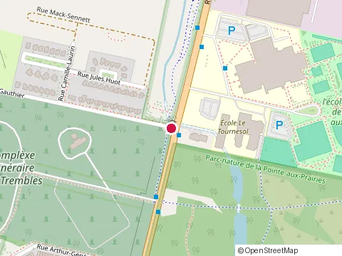 Emplacement de Aspen Funeral Complex au 15005 Sherbrooke St E, Montréal