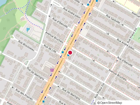 Location of Association Iris at 2430 Boulevard Henri-Bourassa E, Montréal