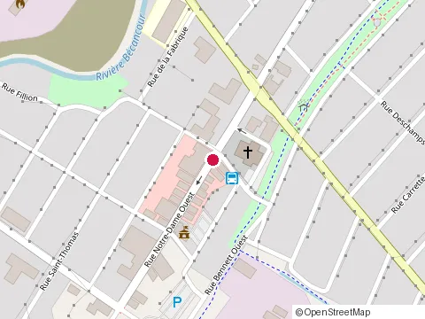 Location of Assur360 at 108 Rue Notre-Dame Est, Thetford Mines