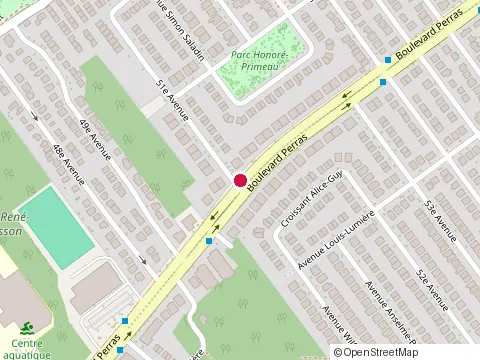 Location of Assurance Abruzzo & Molise at 12558 51E Avenue, Montréal