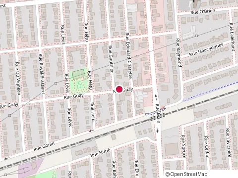Location of Atelier de Danse C Brouard at 176 Rue Guay, Gatineau