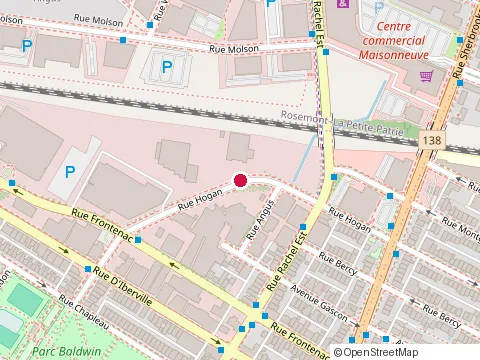 Location of Atelier de Location Turbo Inc at 4300 Rue Hogan, Montréal