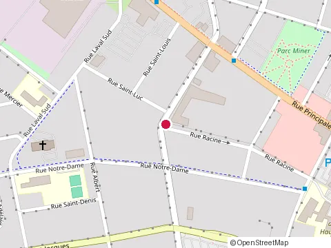Location of Ateliers de Pauline Enr at 346 Rue Racine, Granby