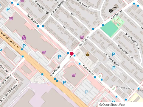 Location of au Vieux Duluth - Montréal - Saint-Laurent at 1997 boulevard Marcel-Laurin, Saint-Laurent