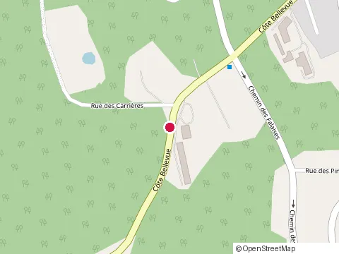 Location of Auberge des 3 Canards at 115 Côte Bellevue, La Malbaie