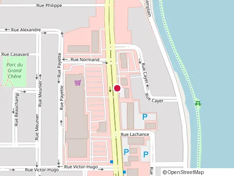 Location of Axim Construction at 1055 Bd du Séminaire N, Saint-Jean-sur-Richelieu