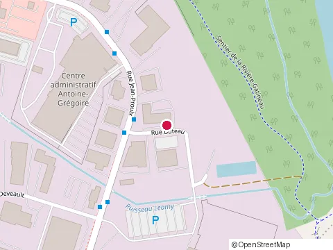 Emplacement de B-Protek au 18 Rue Buteau, Gatineau