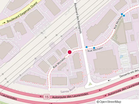 Location of B2B2C at 2700 Rue Michelin, Laval