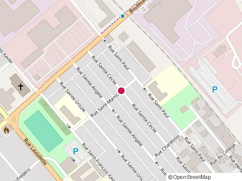 Location of Bain Magique at 879 Rue Ste Cécile, Trois-Rivières