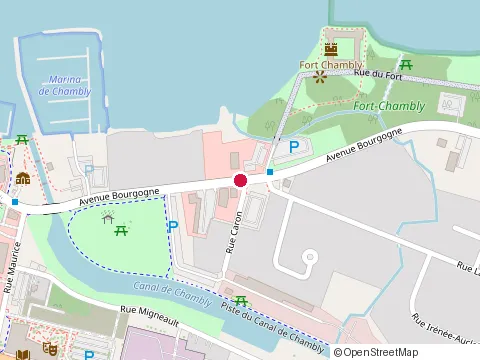 Location of Bar le Lounge at 1748A avenue Bourgogne, Chambly