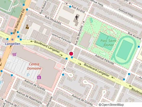Location of Baron Auto Service Inc at 6666 Rue de Marseille, Montréal